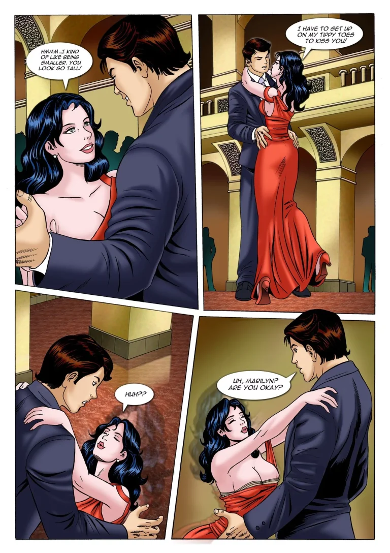Marilyn's New Dress! porn comic picture 4