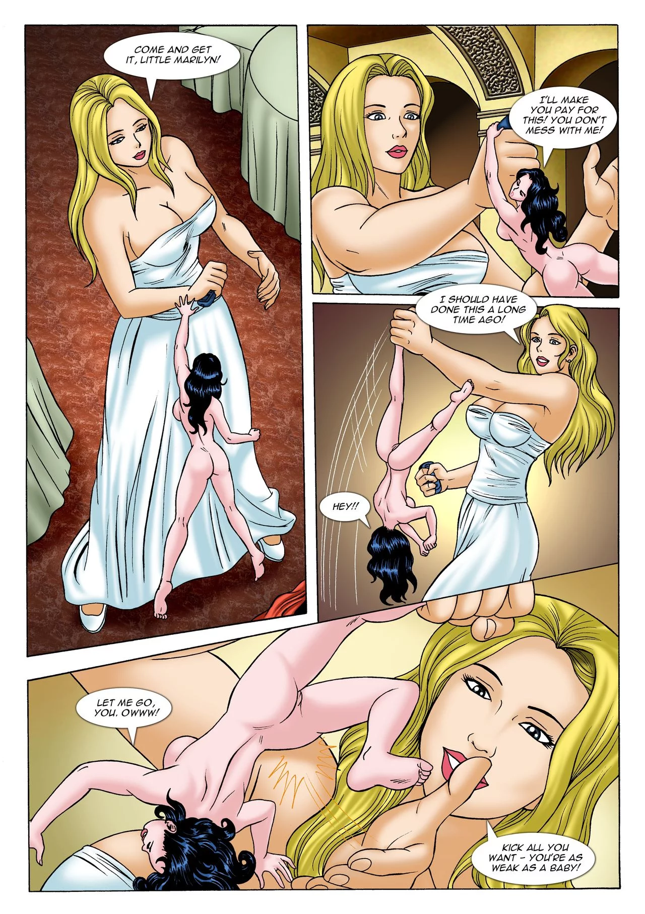 Marilyn's New Dress! porn comic picture 6