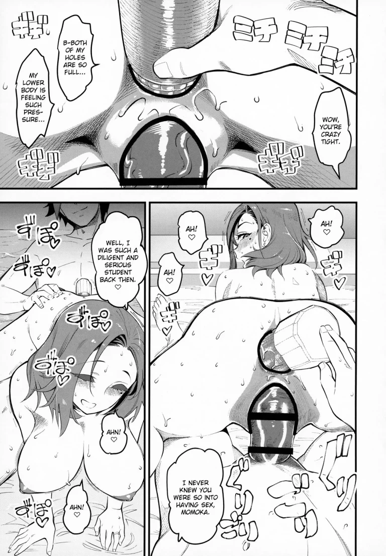 Married Woman Creampied by a Former Classmate porn comic picture 18