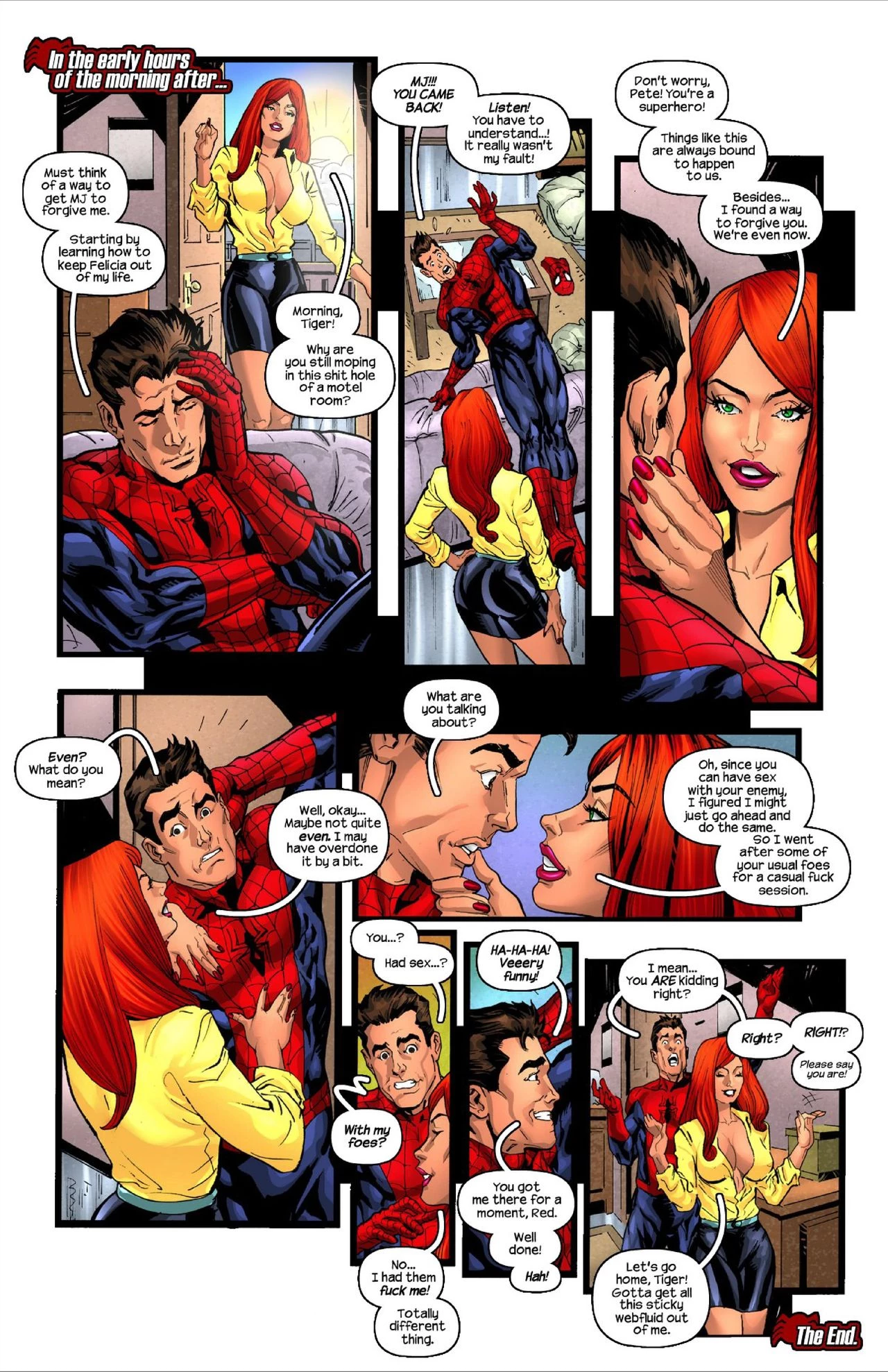 Mary Jane Makes A Porno porn comic picture 10