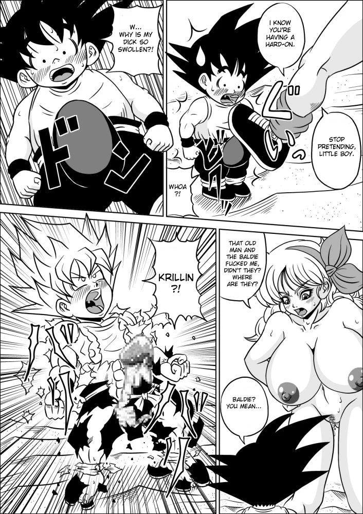 Master Roshi's Training porn comic picture 21