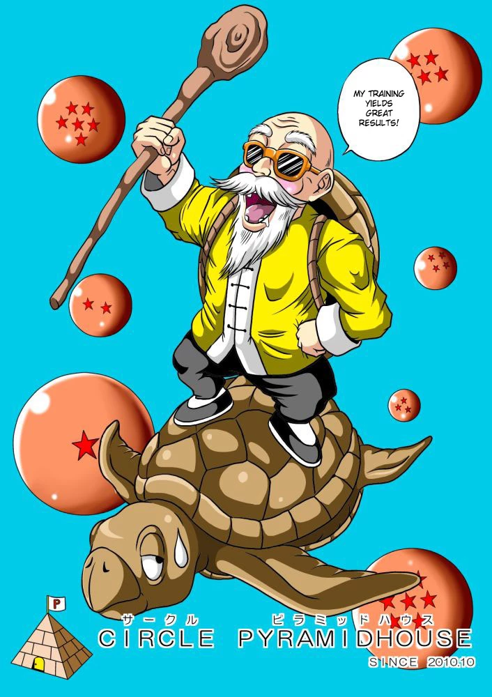 Master Roshi's Training porn comic picture 33
