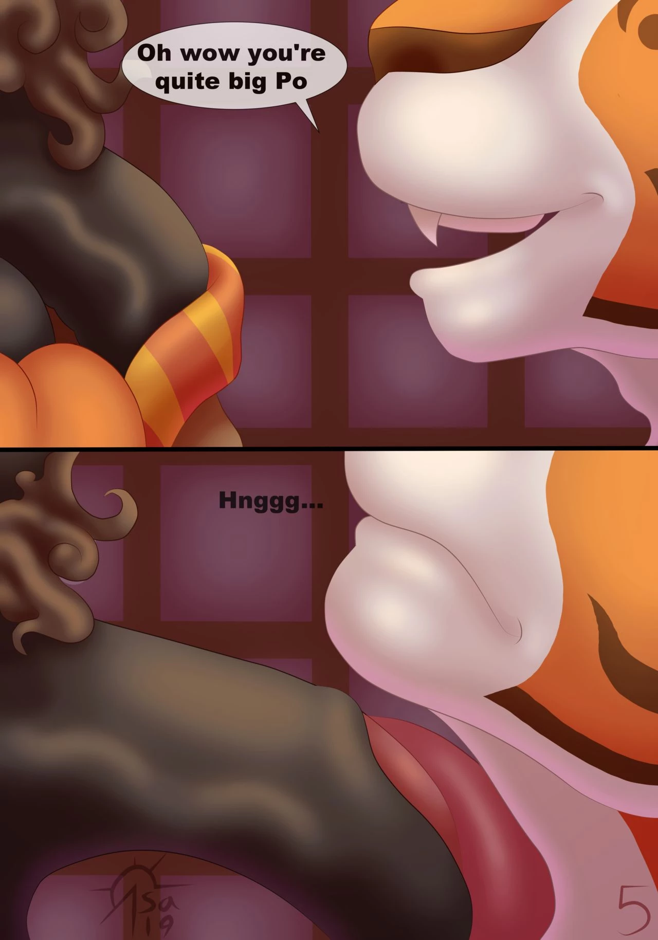 Master Tigress in Heat porn comic picture 19