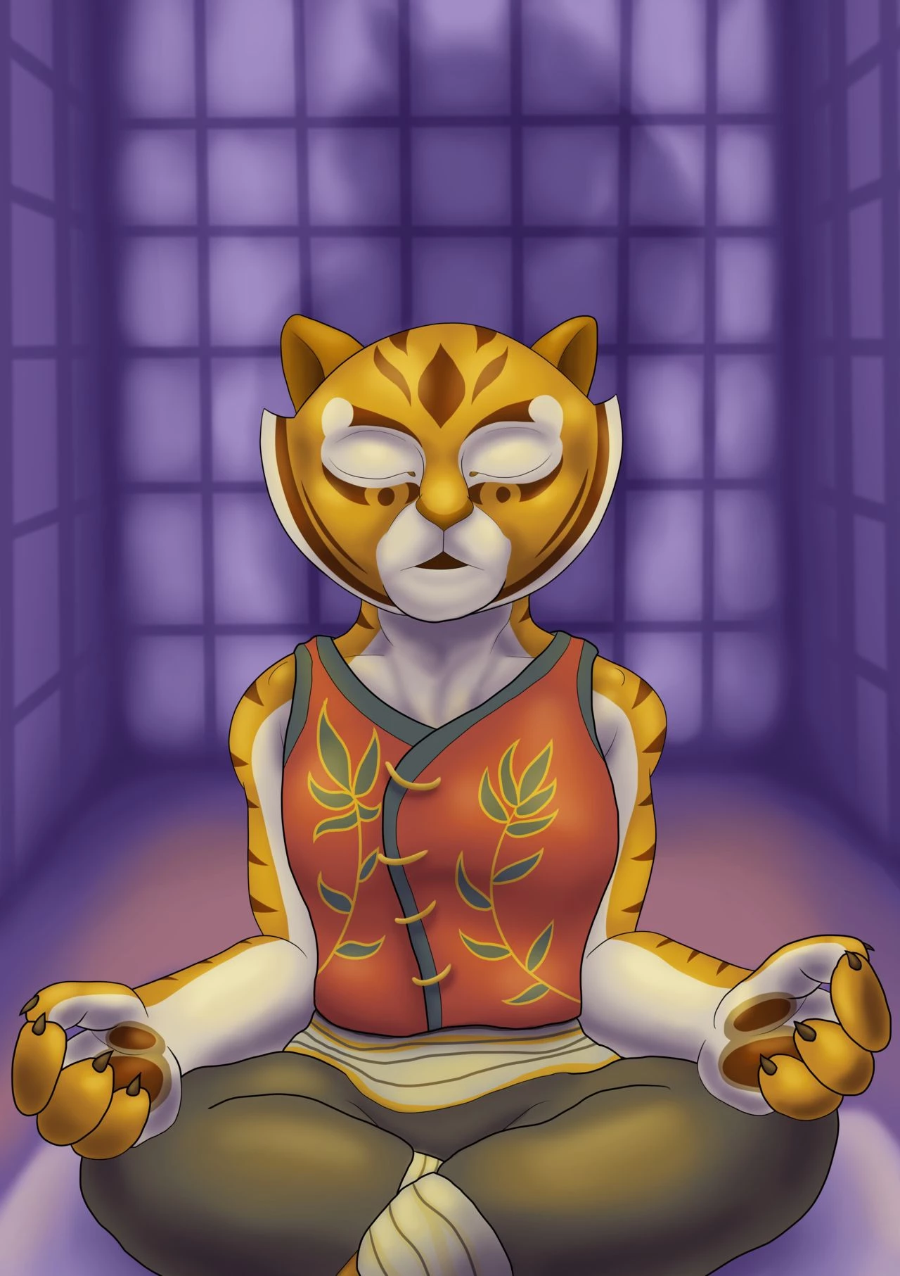 Master Tigress in Heat porn comic picture 2