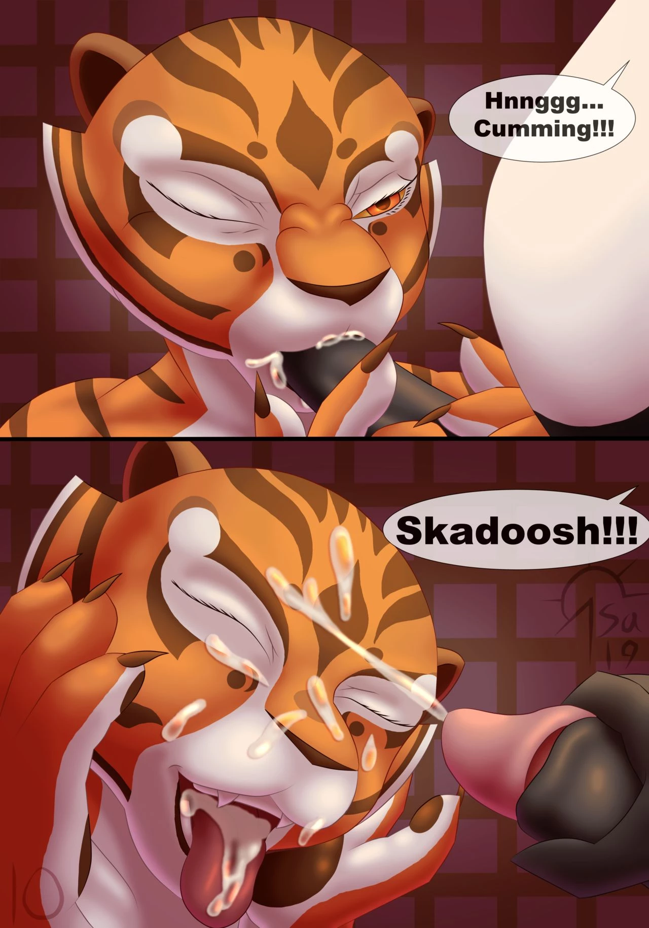 Master Tigress in Heat porn comic picture 29