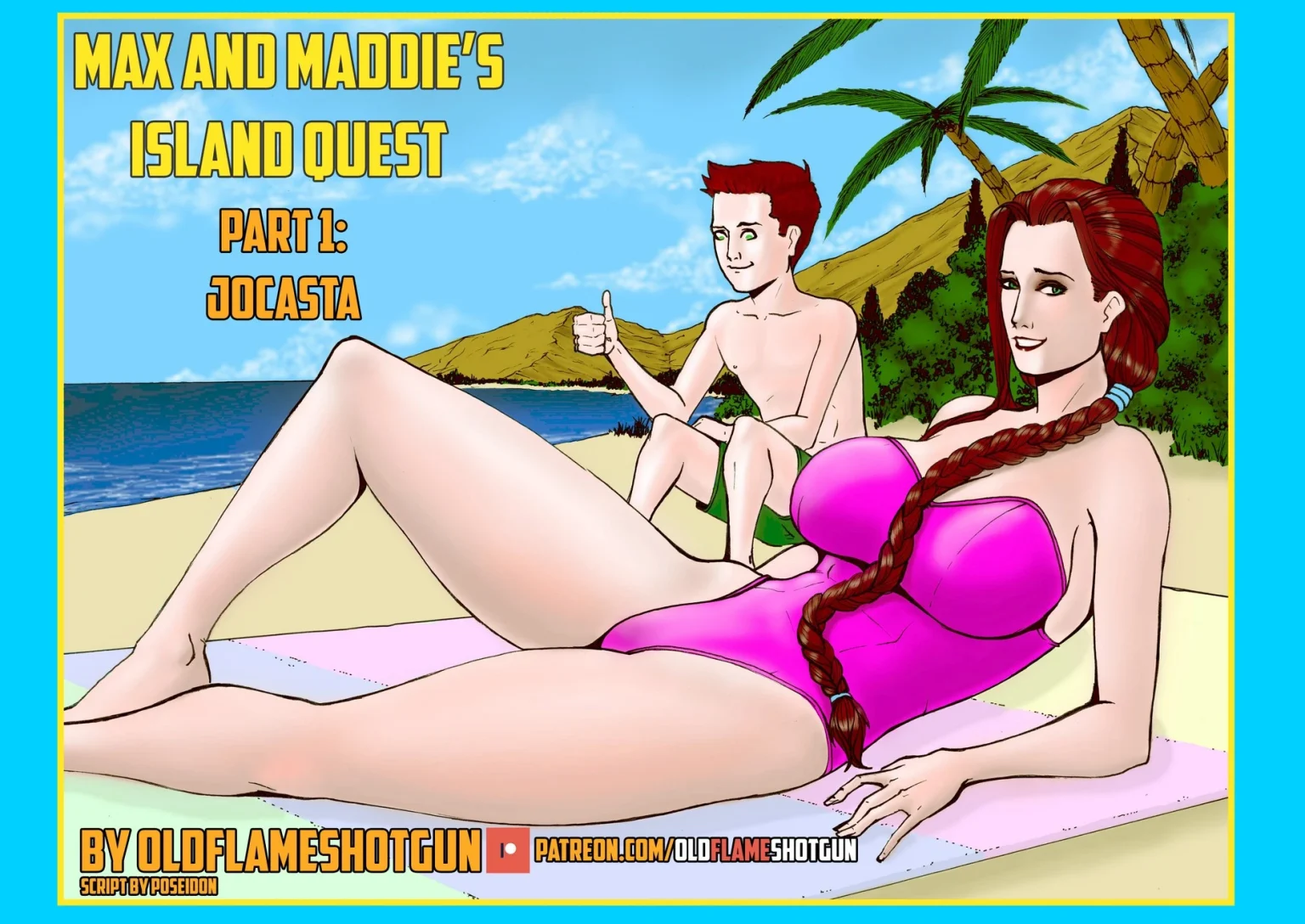 Max and Maddie's Island Quest: Part 1: Jocasta porn comic picture 1