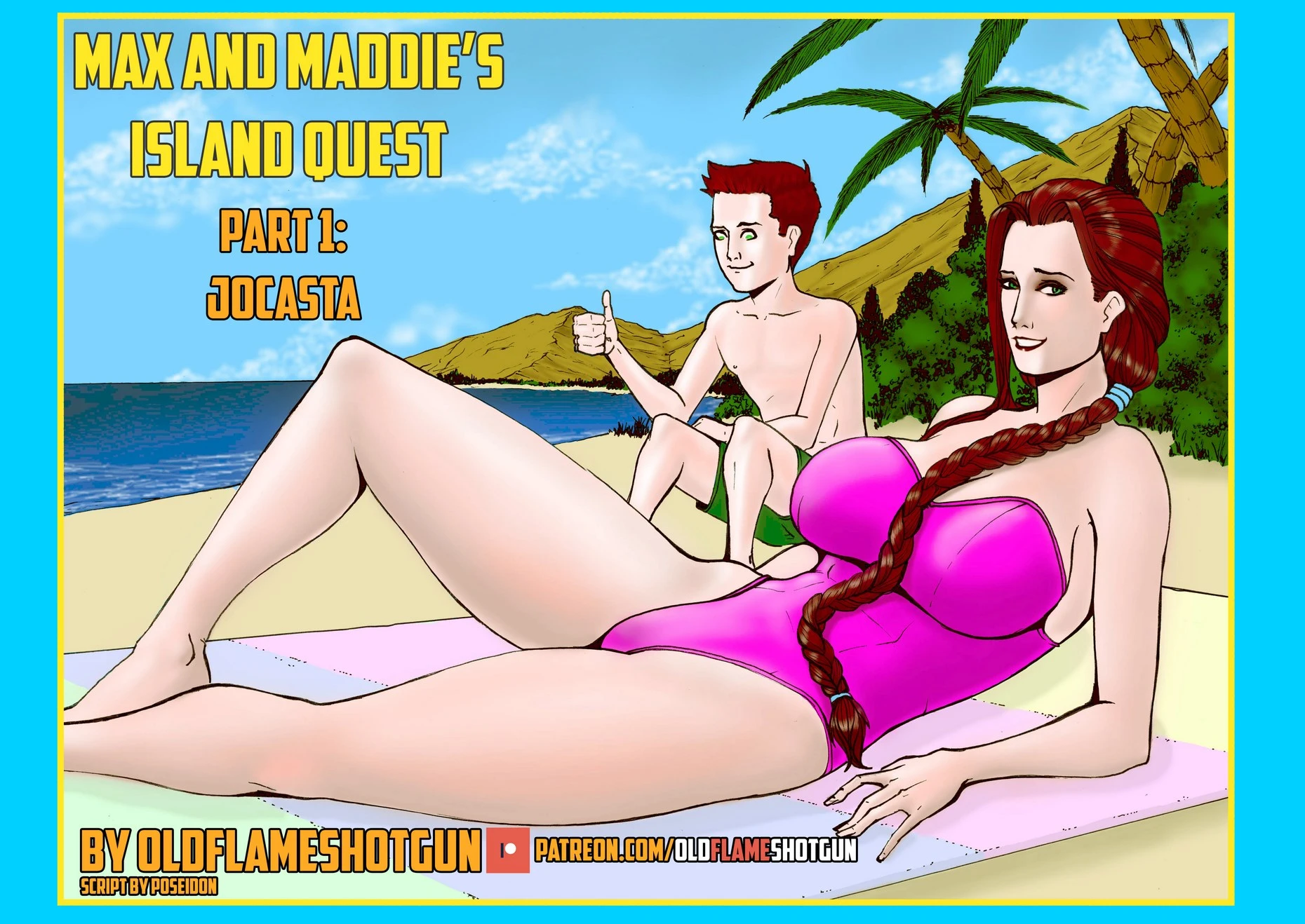 Max and Maddie's Island Quest: Part 1: Jocasta porn comic picture 1