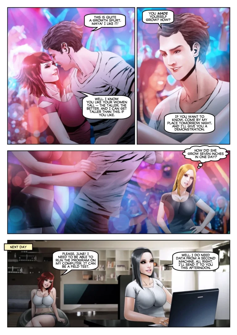 Maya and June porn comic picture 11