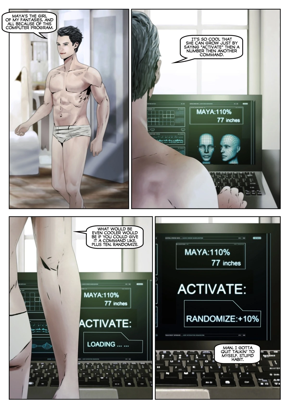 Maya and June porn comic picture 14