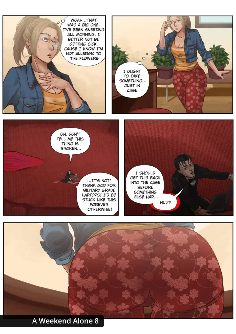 Maya and June porn comic picture 21