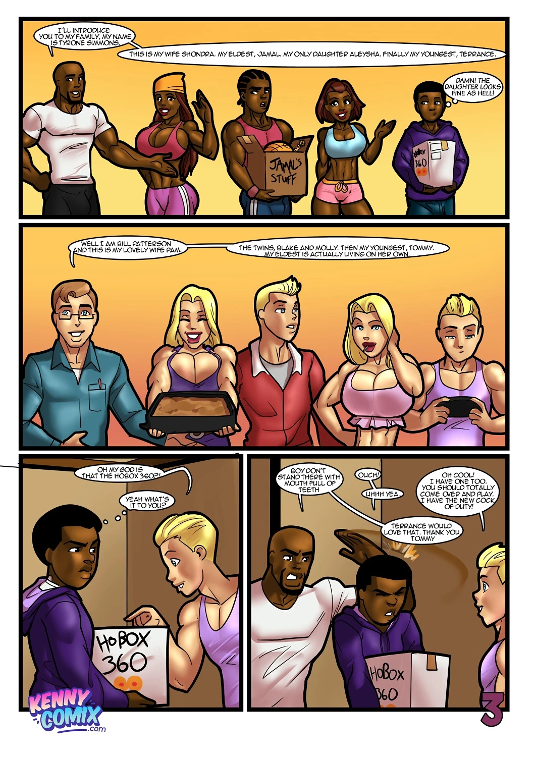 Meet the Neighbors: Moving In porn comic picture 4