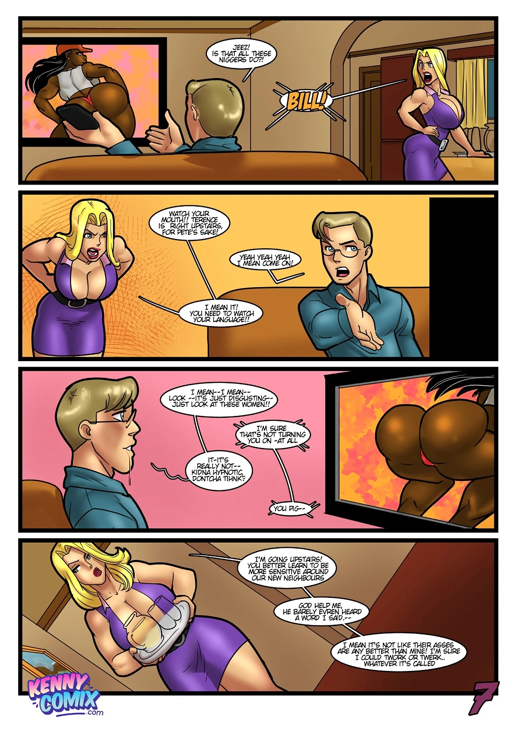 Meet the Neighbors: Moving In porn comic picture 8