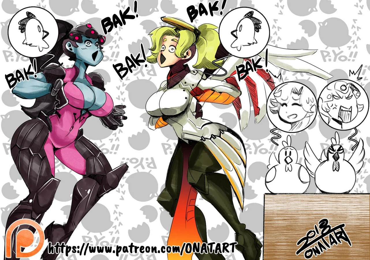 Mercy's Random Swap porn comic picture 1