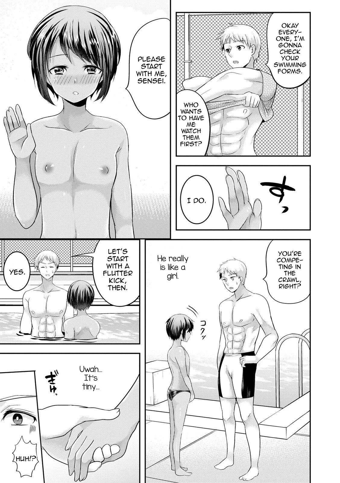 Mermaid wa Otokonoko porn comic picture 3