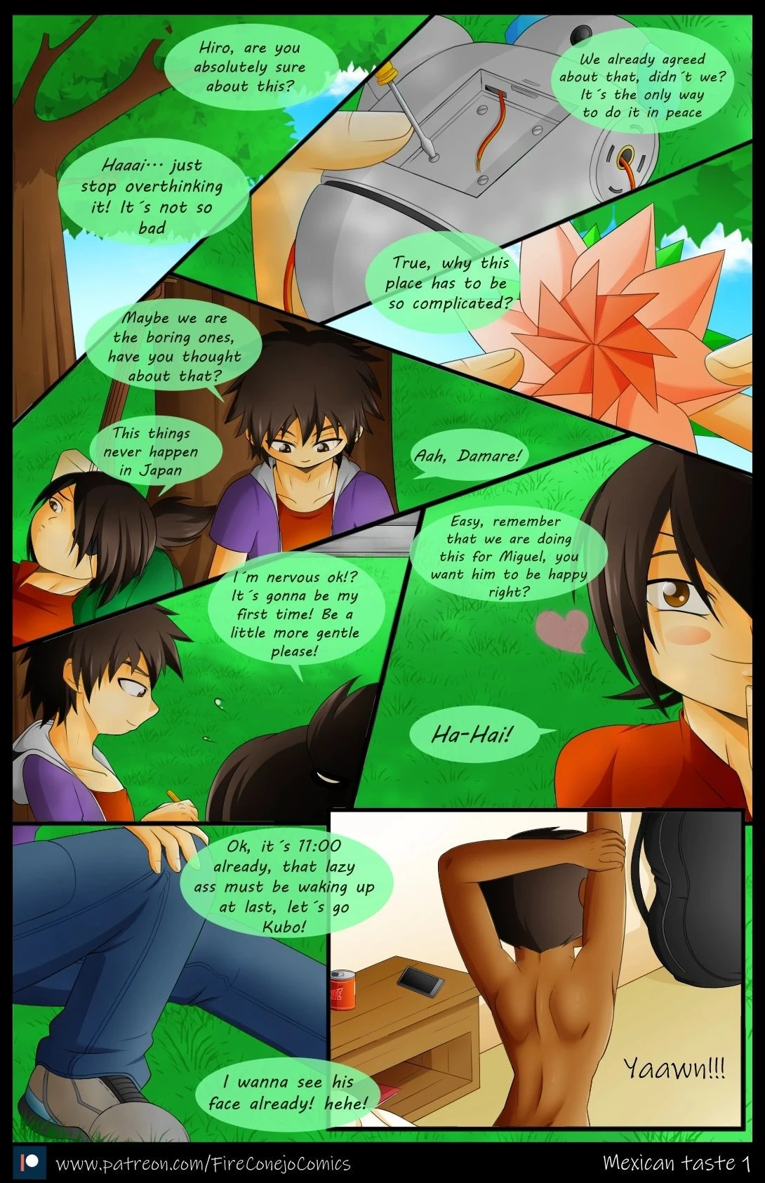 Mexican Taste porn comic picture 2