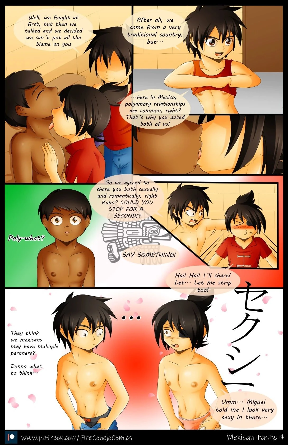 Mexican Taste porn comic picture 5