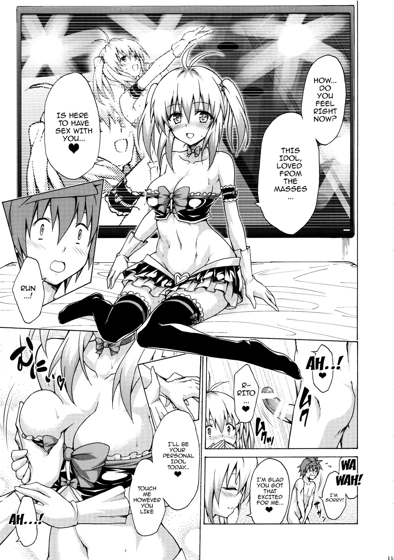 Mezase! Rakuen Keikaku - Chapter 3 (To Love-Ru) [Kasukabe Taro] porn comic picture 10