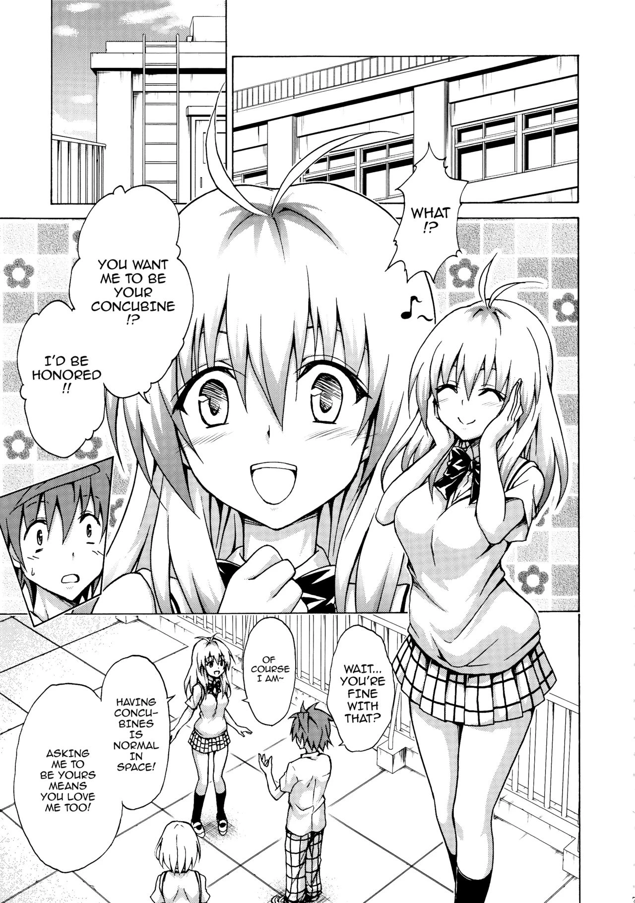 Mezase! Rakuen Keikaku - Chapter 3 (To Love-Ru) [Kasukabe Taro] porn comic picture 6