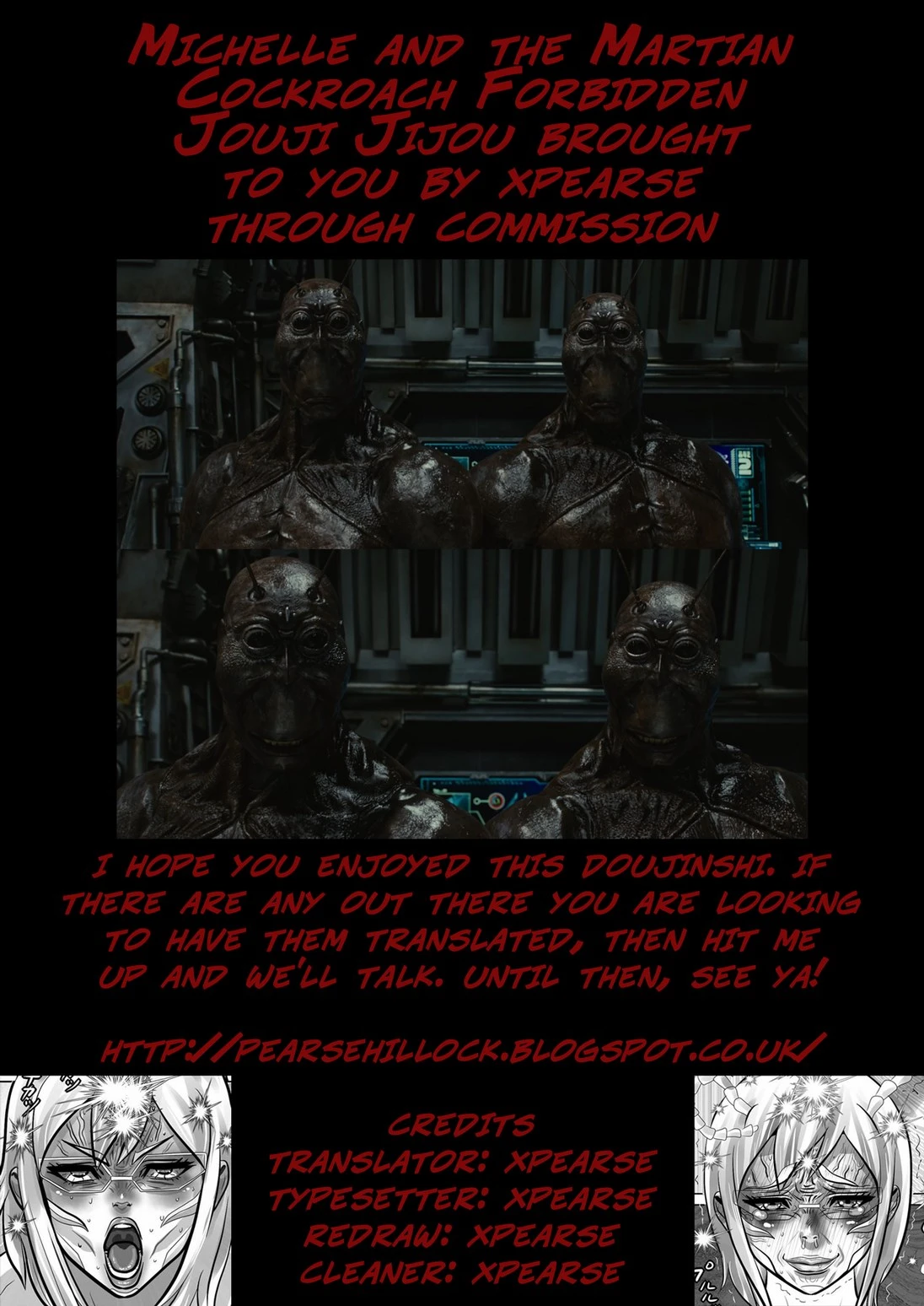 Michelle to Kasei Gokiburi Kindan no Jouji Jijou porn comic picture 29