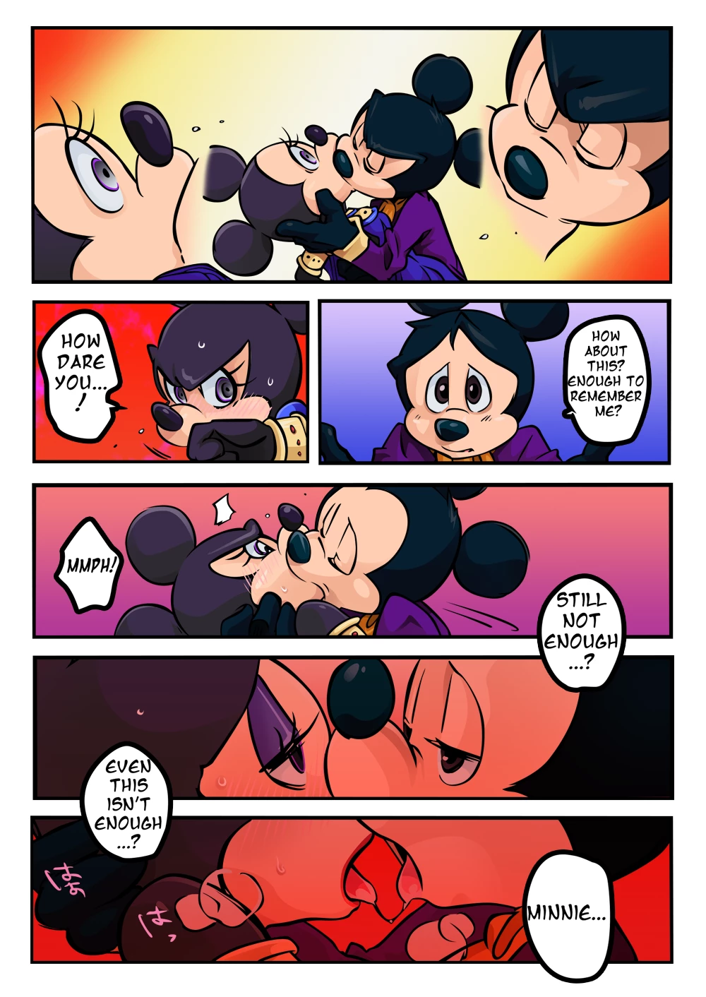 Mickey and The Queen porn comic picture 2