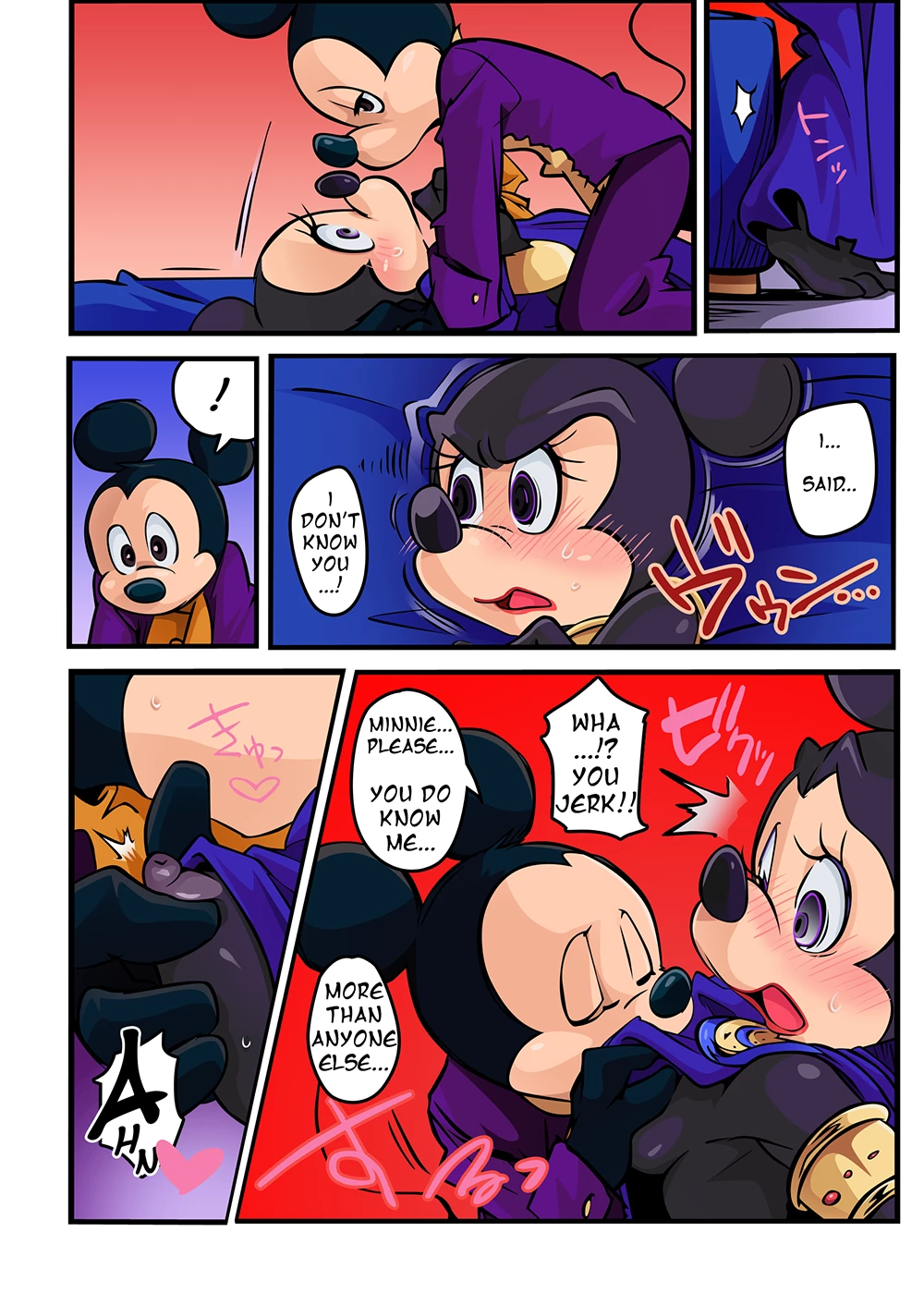 Mickey and The Queen porn comic picture 3