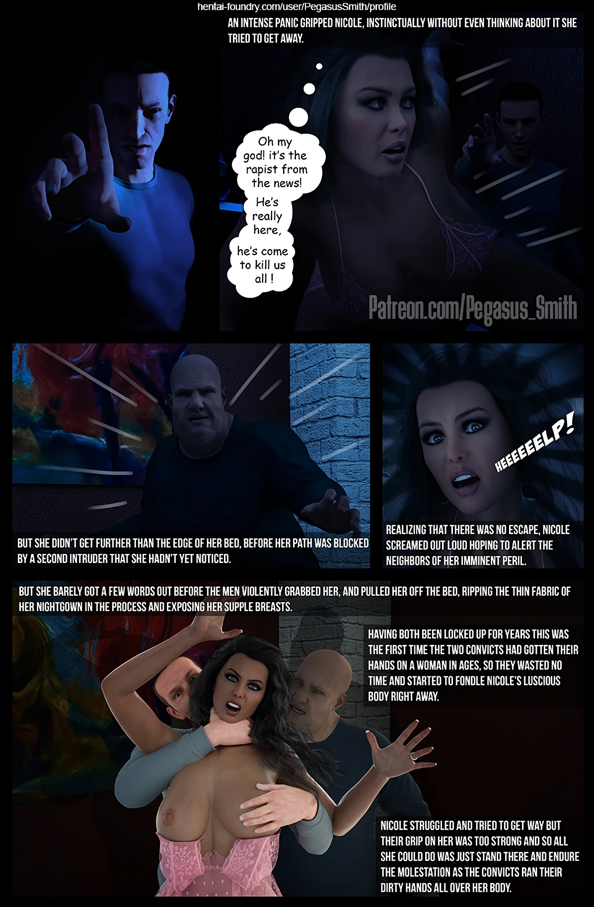 Midnight Terror 3D porn comic picture 21