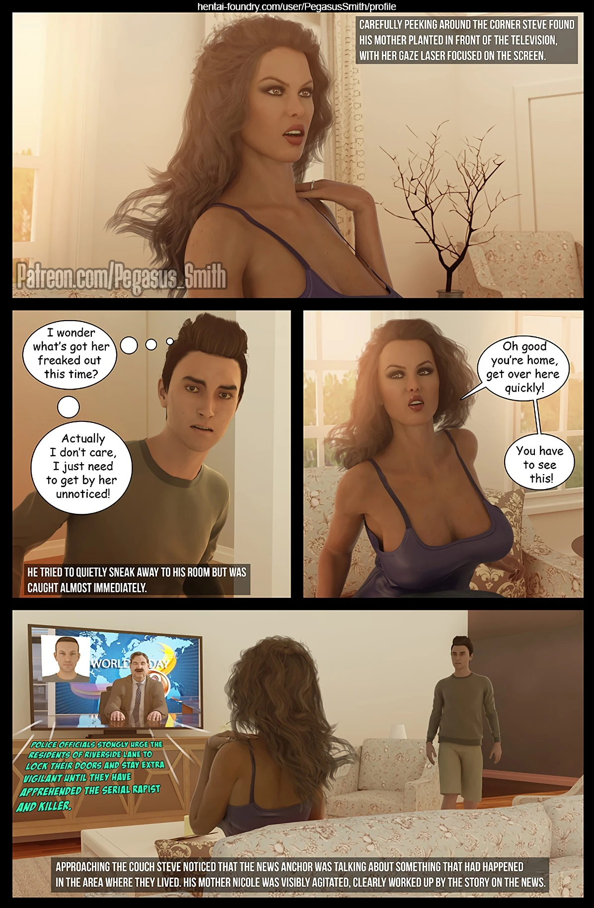 Midnight Terror 3D porn comic picture 3