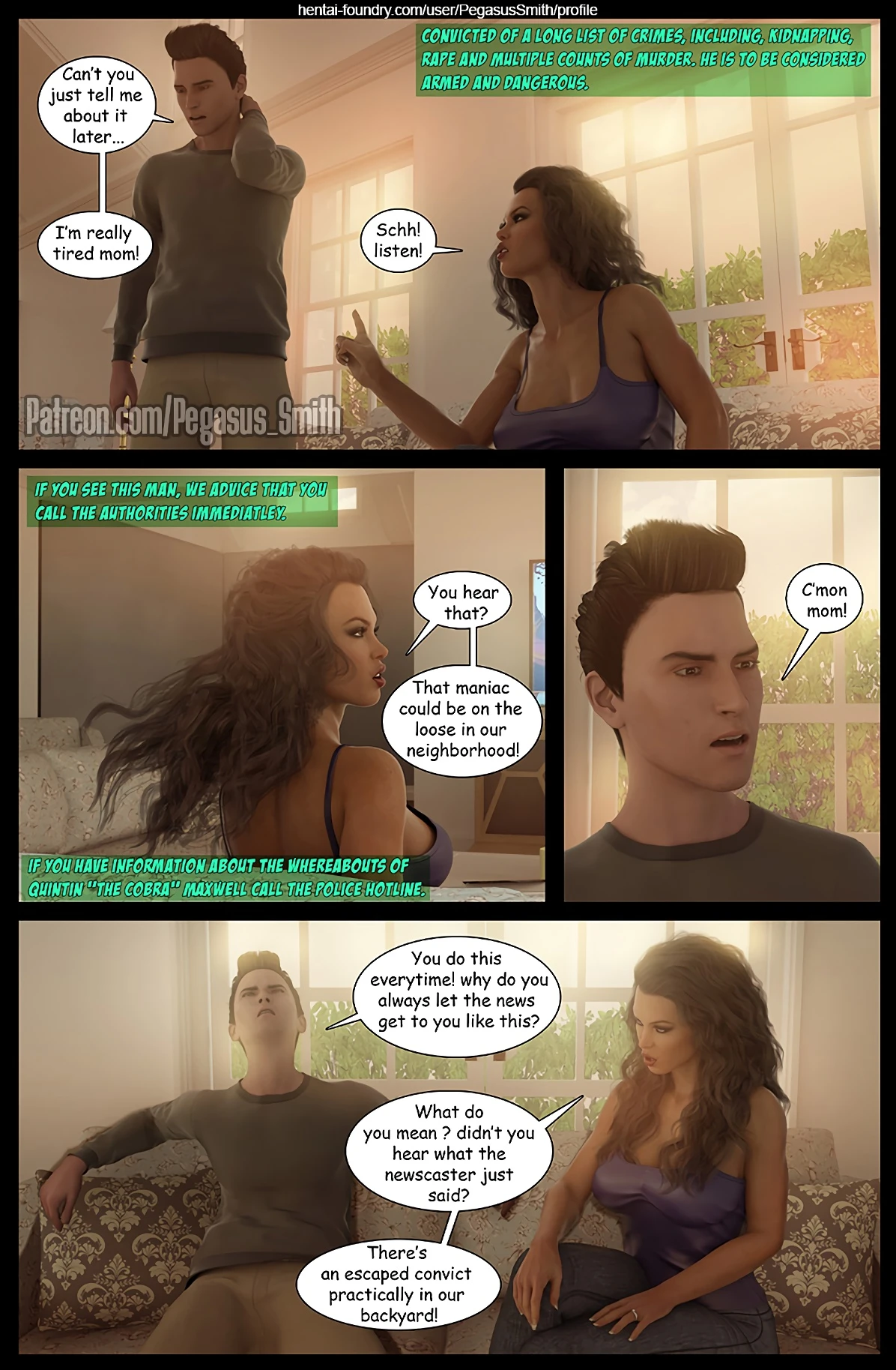 Midnight Terror 3D porn comic picture 4