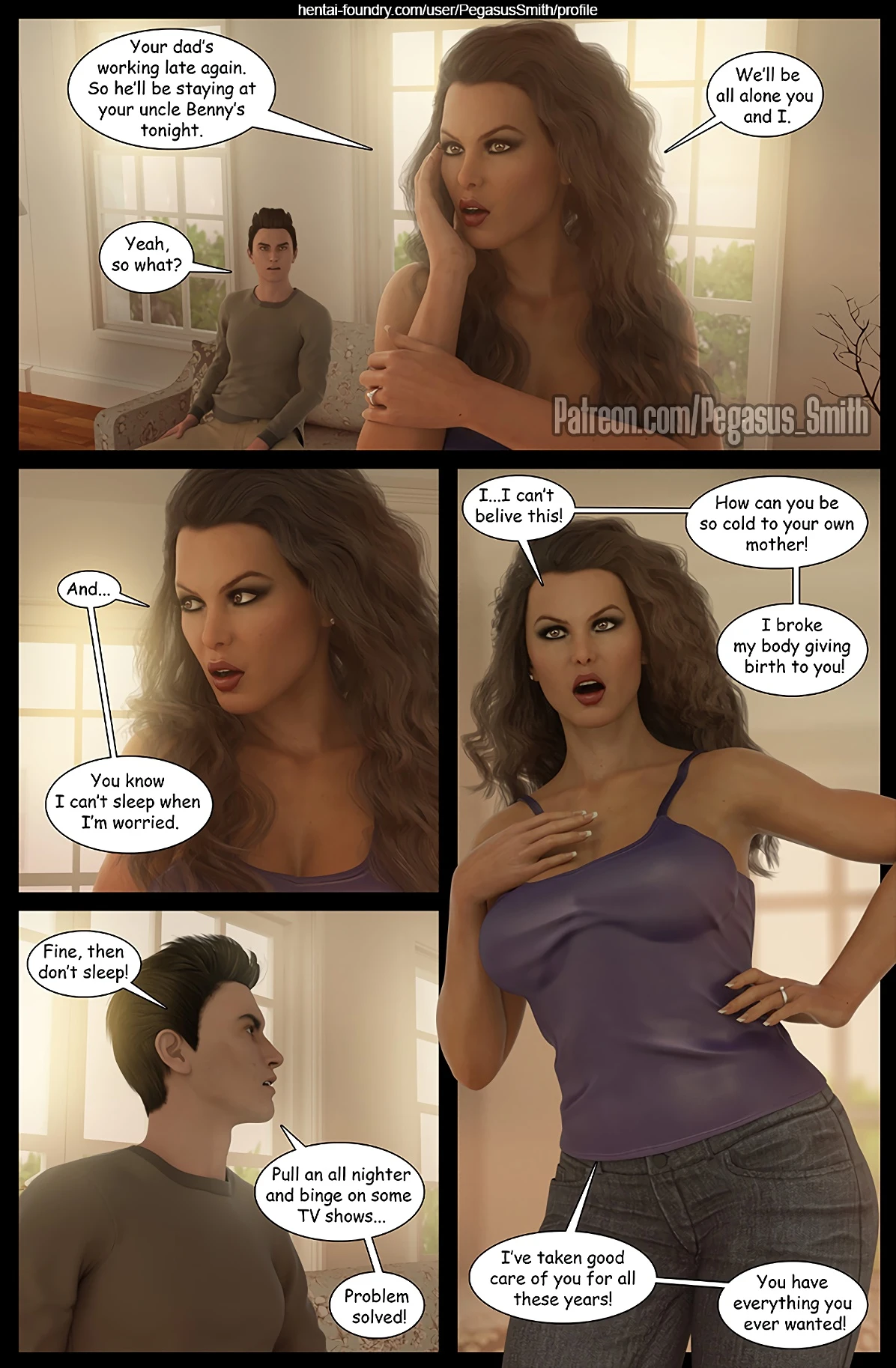 Midnight Terror 3D porn comic picture 6
