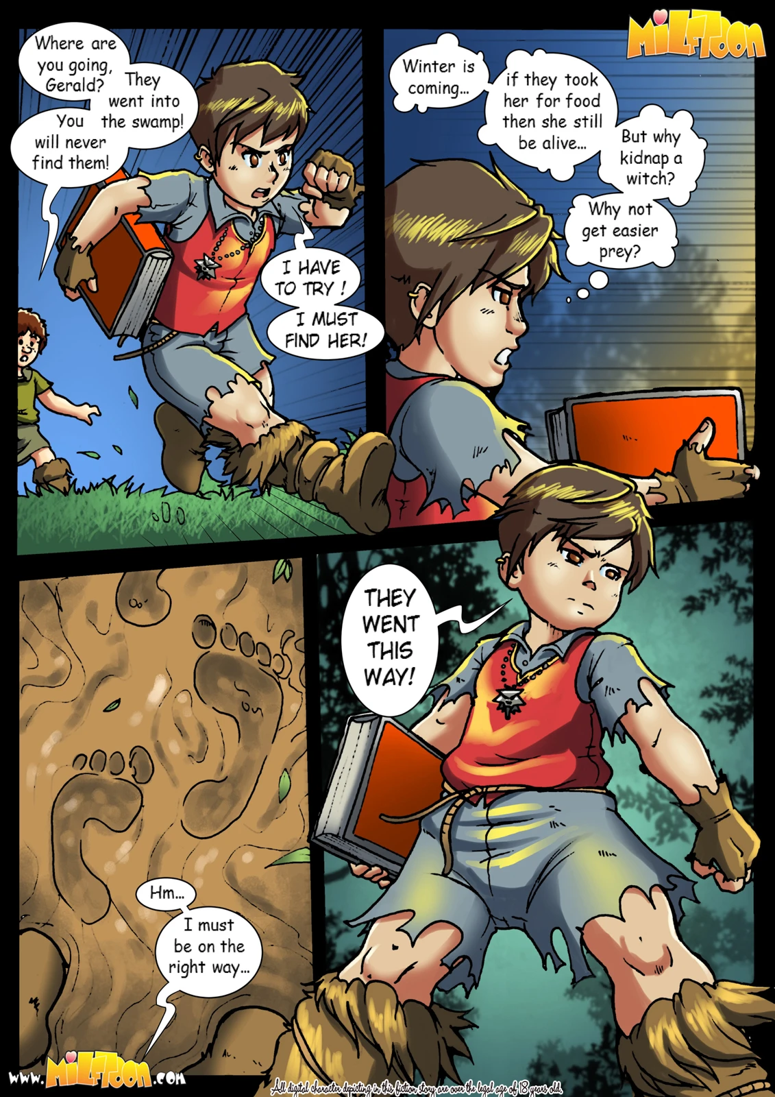 Milfcher porn comic picture 2