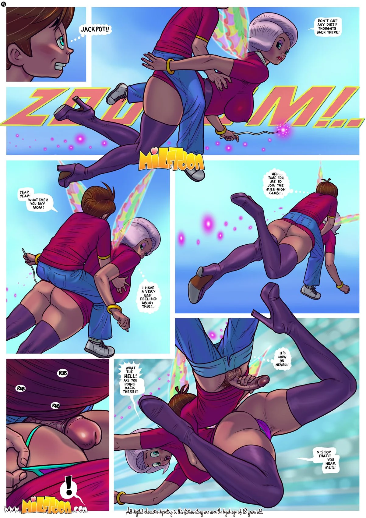 Milfster 3 porn comic picture 9