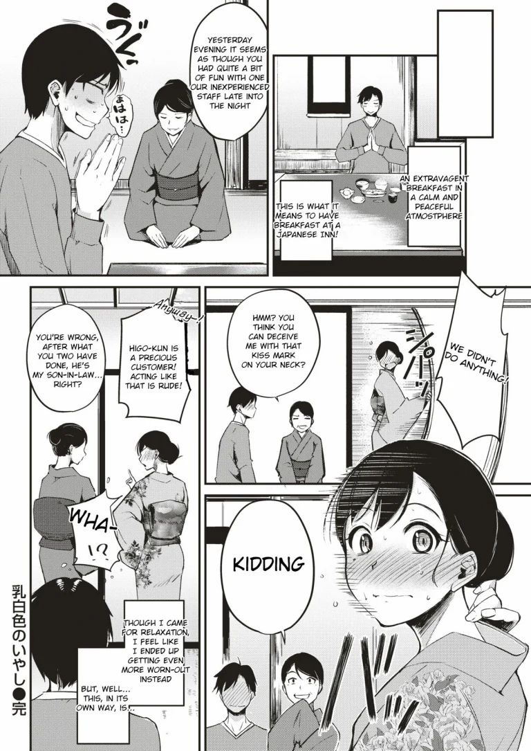 Milky-White Colored Healing porn comic picture 20
