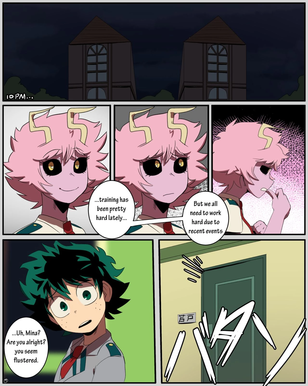 Mina X Deku 2 porn comic picture 10
