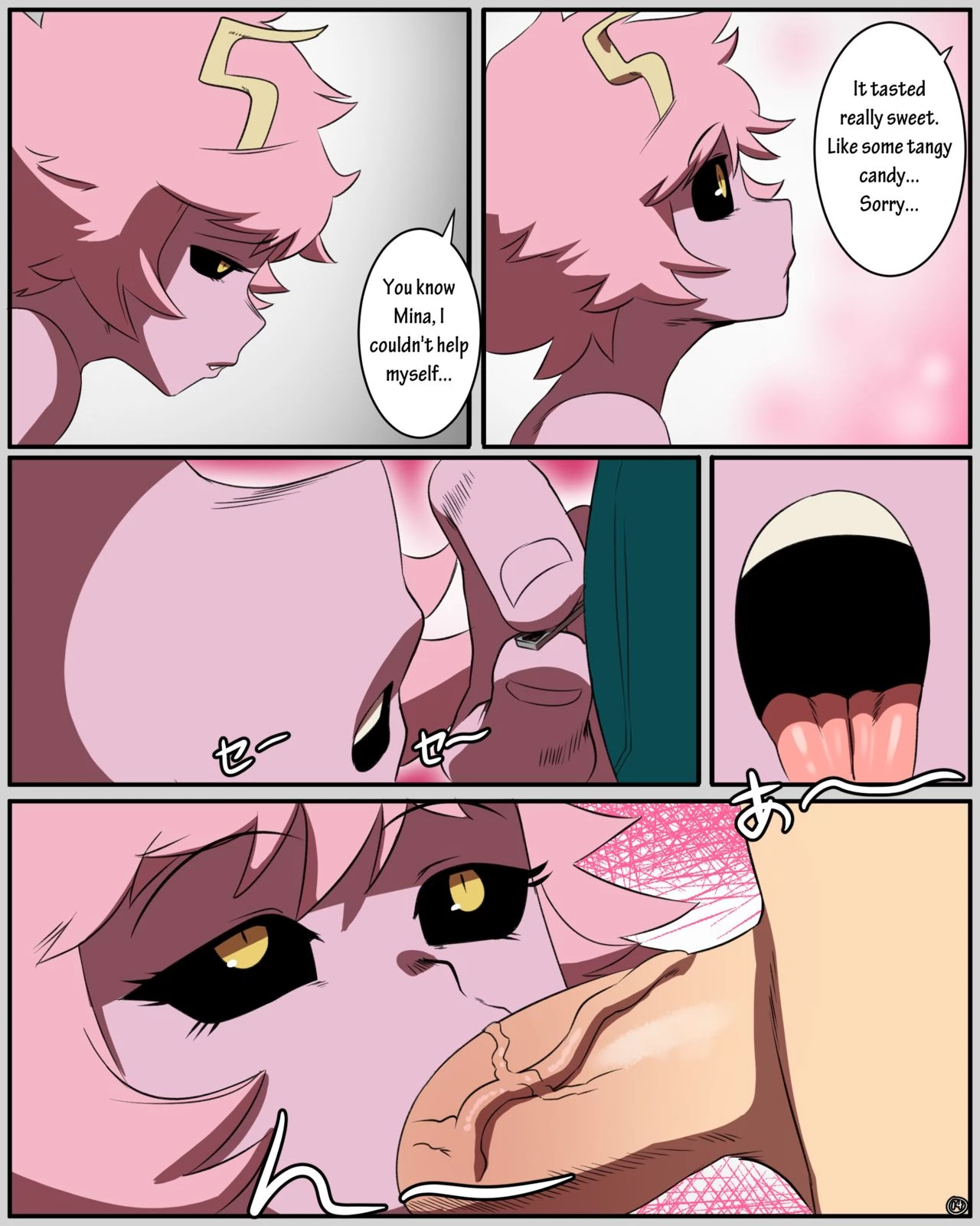 Mina X Deku 2 porn comic picture 15
