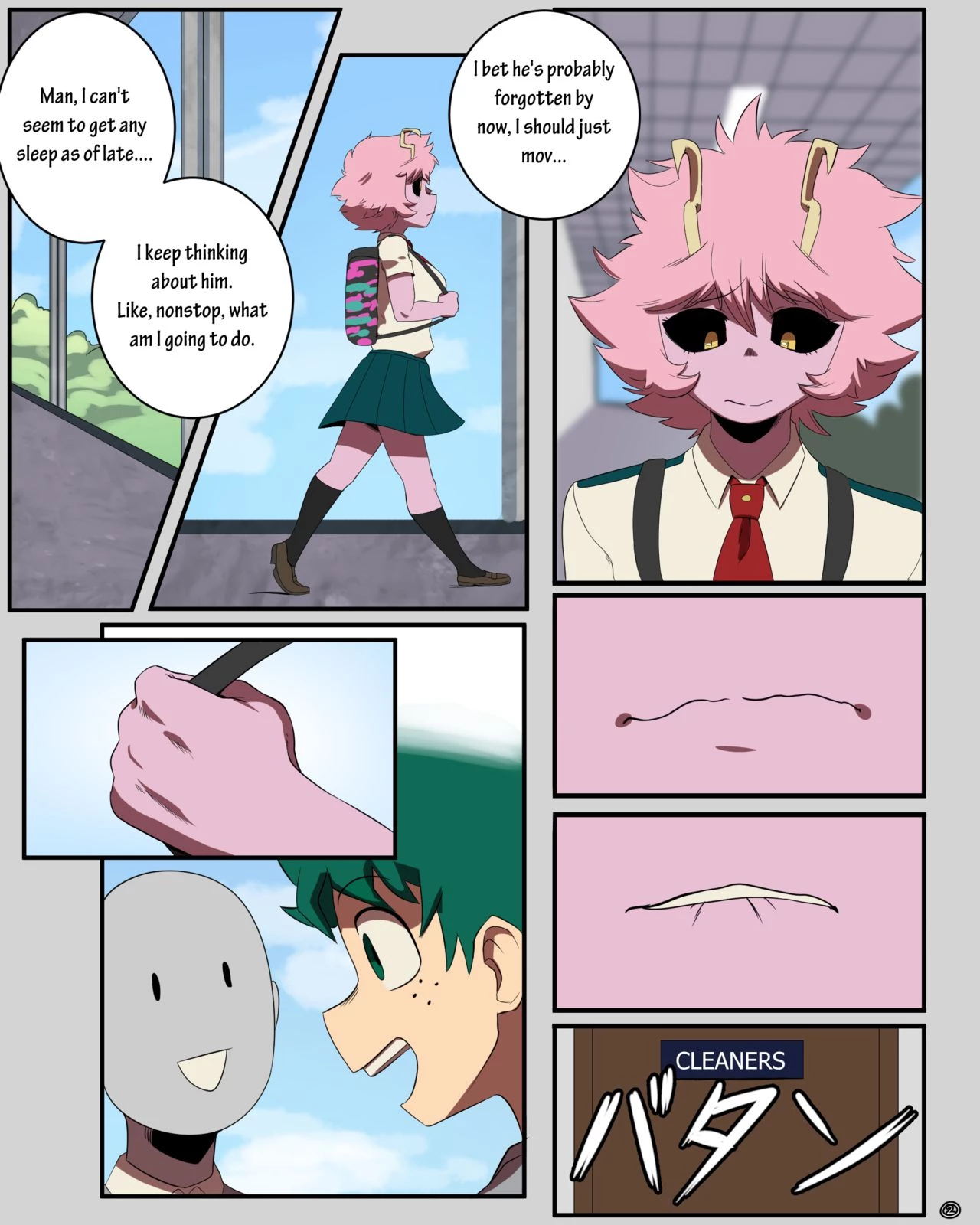 Mina X Deku 2 porn comic picture 3