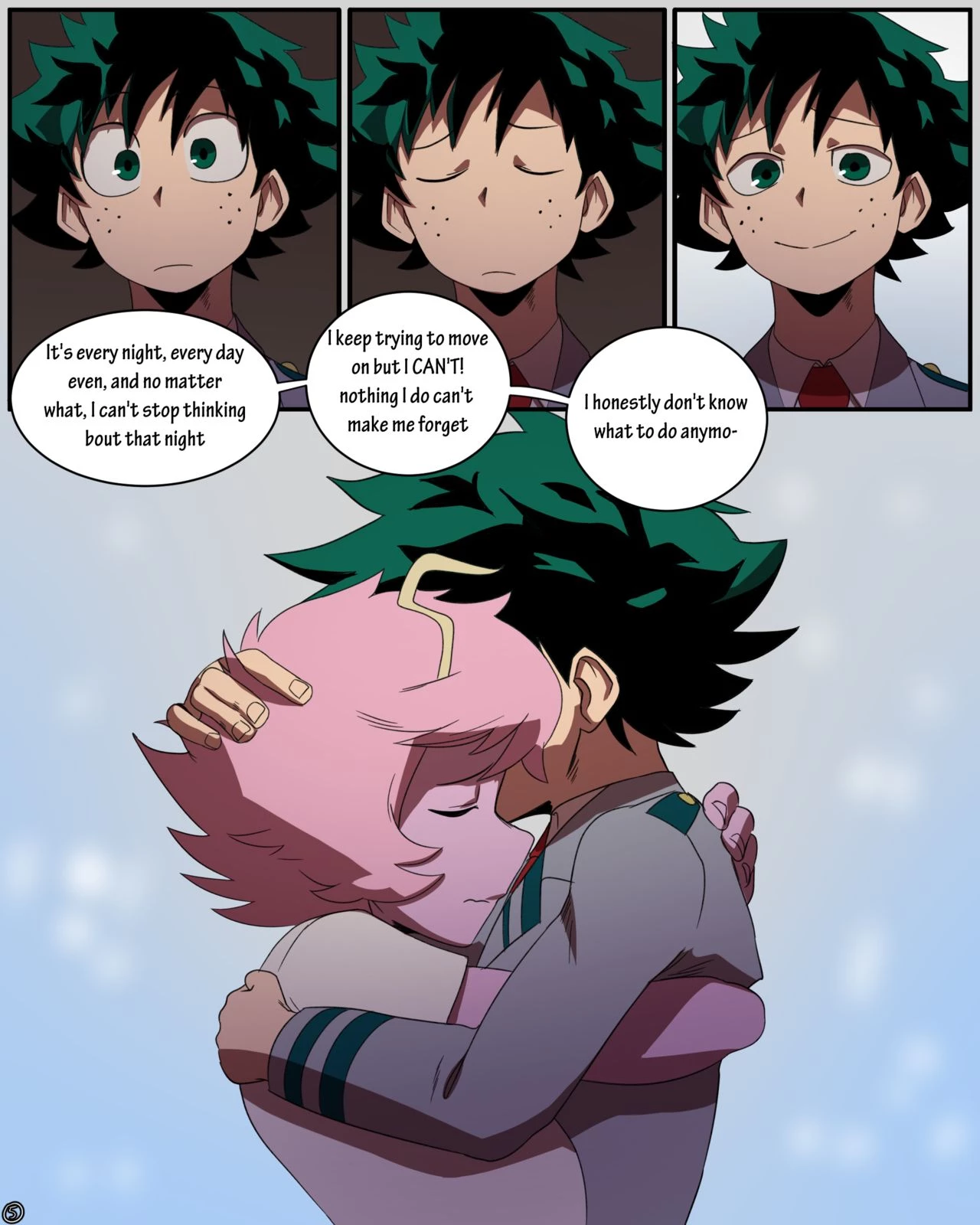 Mina X Deku 2 porn comic picture 6