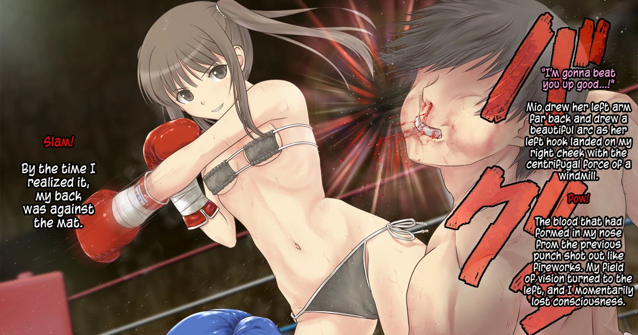 Mio-chan to Boxing, Shiyo side:M porn comic picture 10