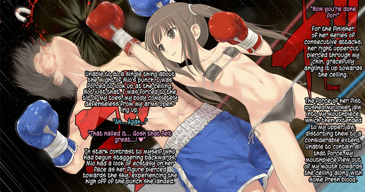 Mio-chan to Boxing, Shiyo side:M porn comic picture 14