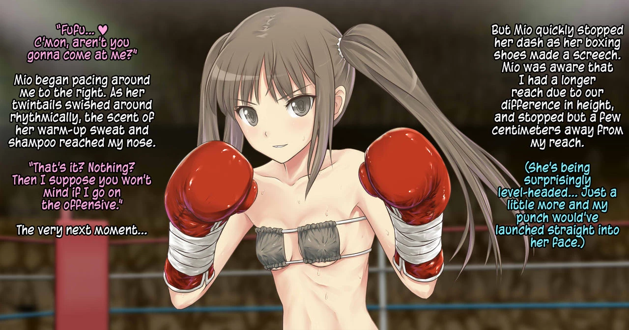 Mio-chan to Boxing, Shiyo side:M porn comic picture 4
