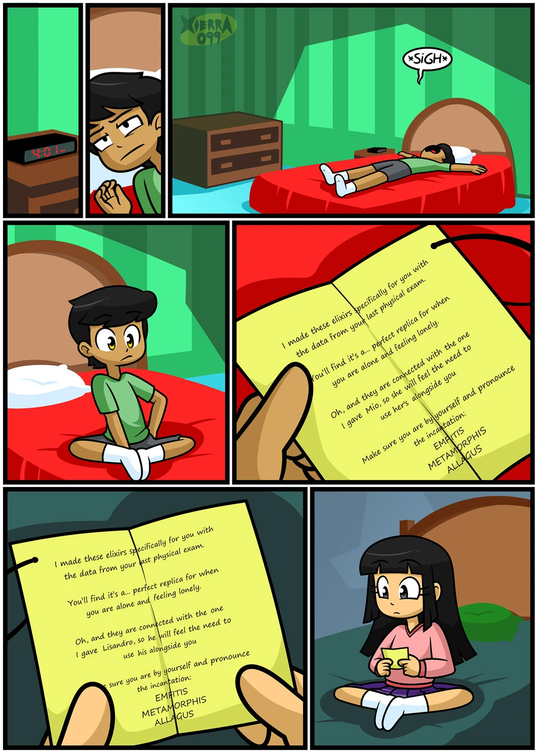 Mio & Lisandro- So Far Away porn comic picture 4