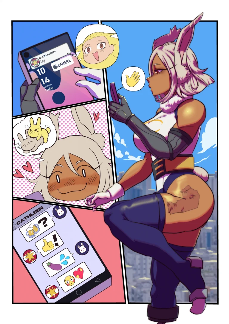 Miruko likes big girls porn comic picture 2