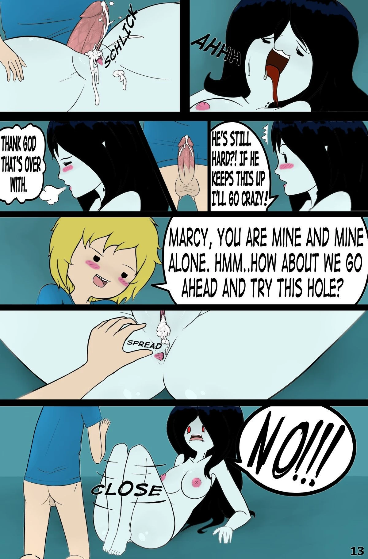 MisAdventure Time - Marceline's Closet porn comic picture 14