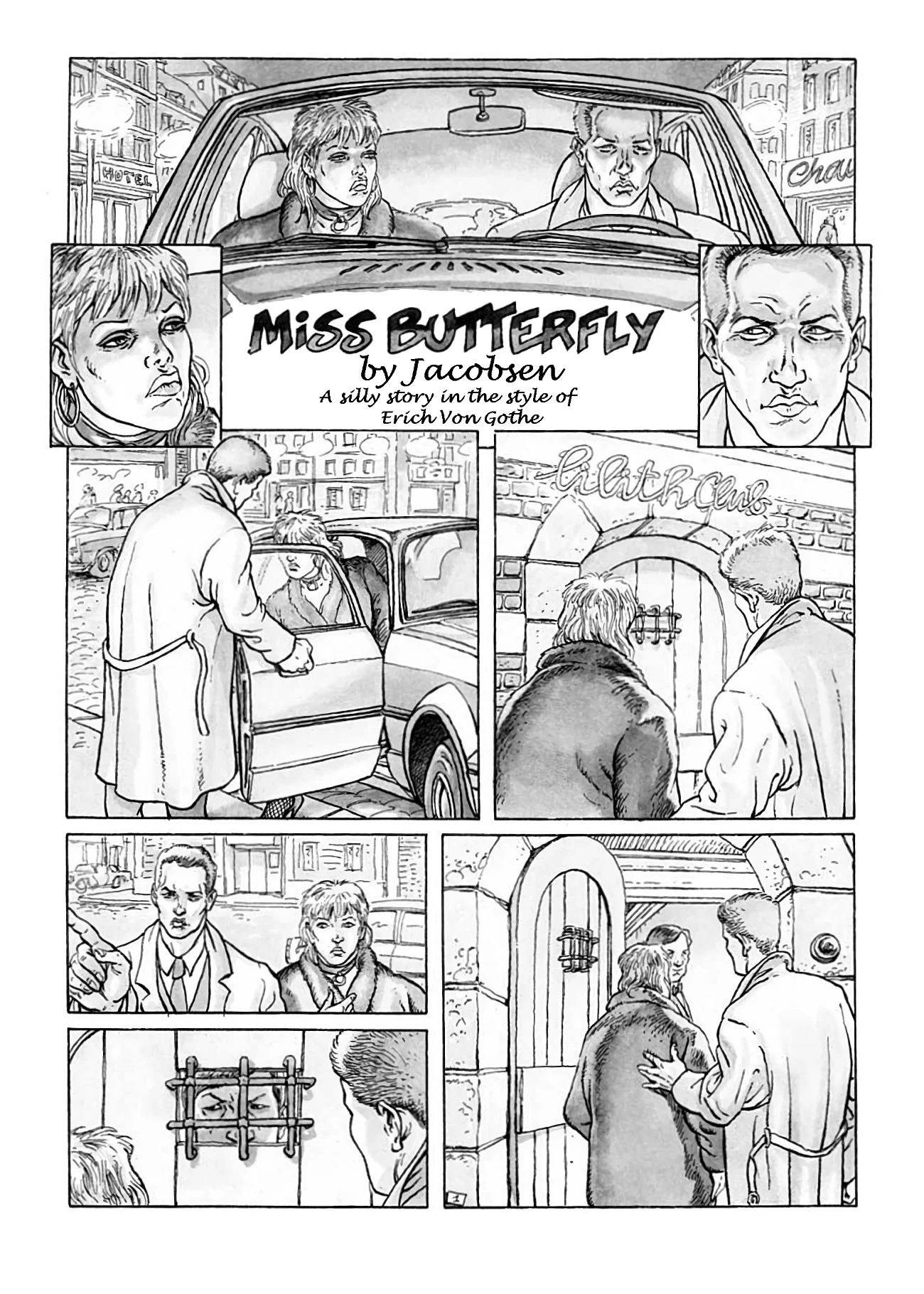 Miss Butterfly porn comic picture 2