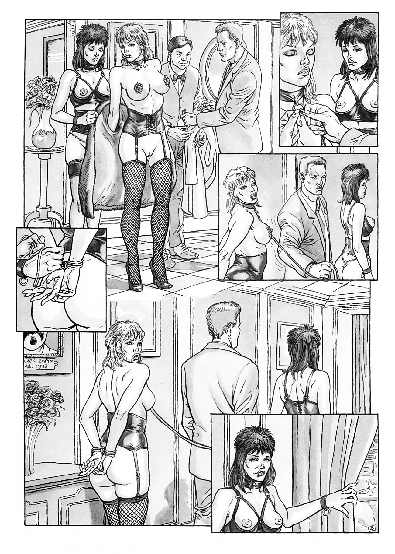 Miss Butterfly porn comic picture 3