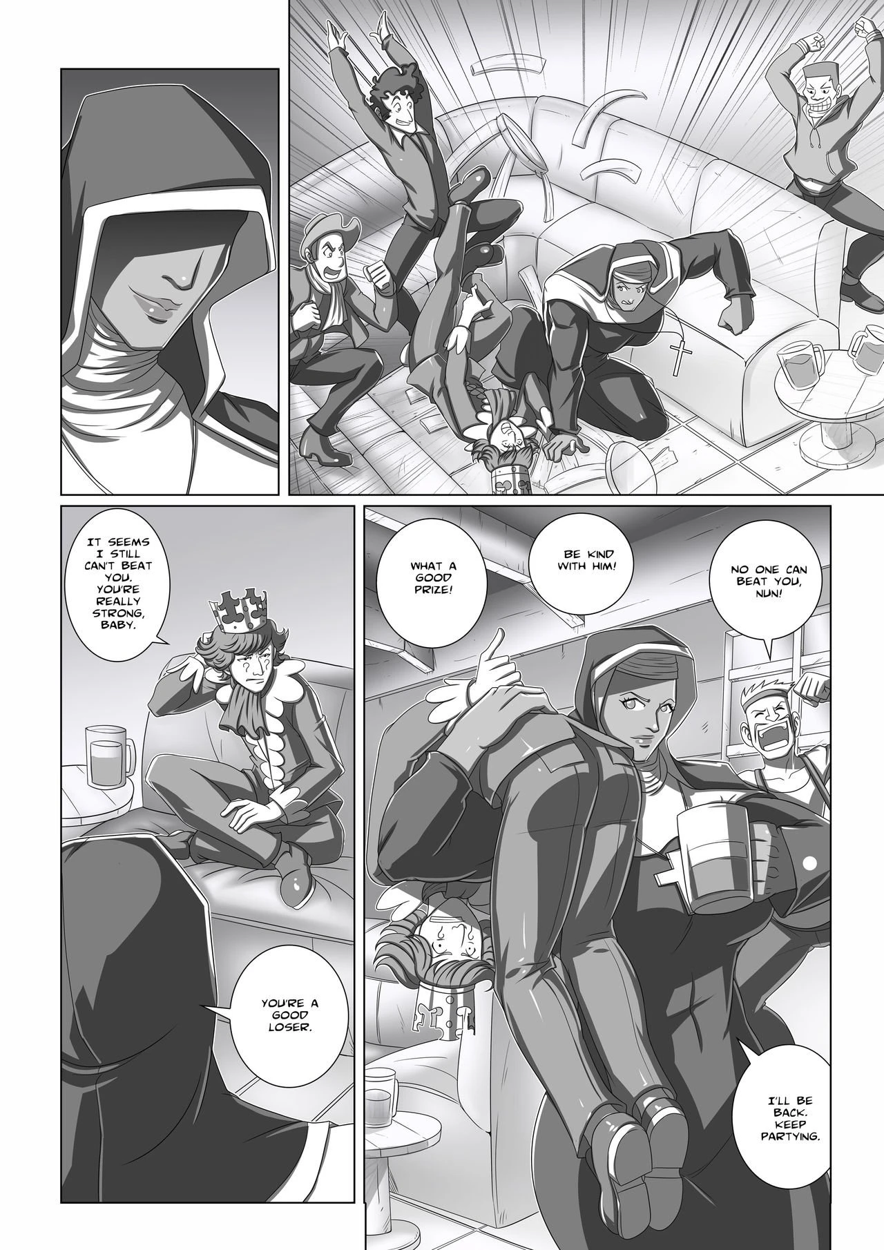 Miss Monday - Big Bet porn comic picture 3