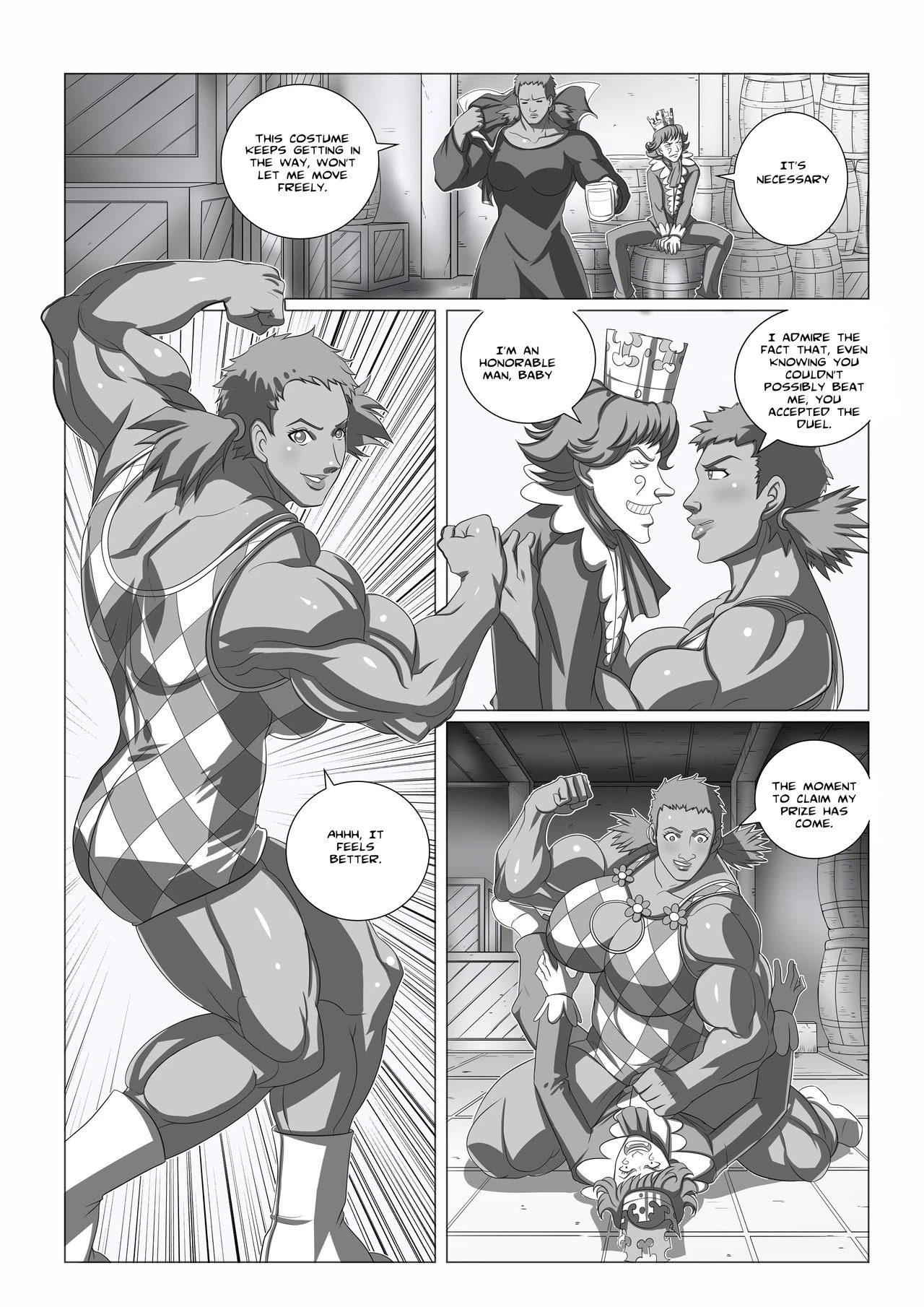 Miss Monday - Big Bet porn comic picture 4