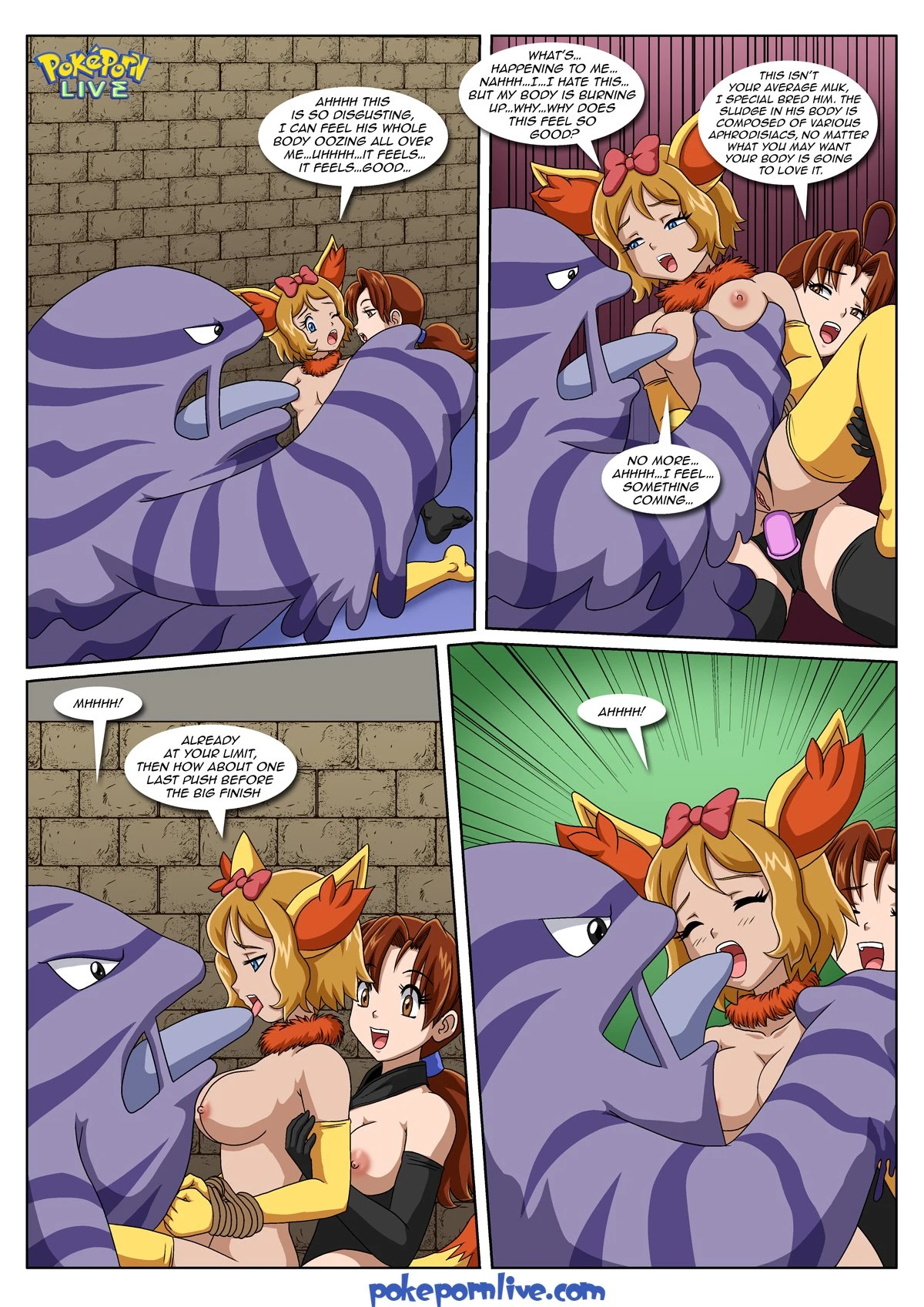 Mistress Ketchum's PokeBitches porn comic picture 14