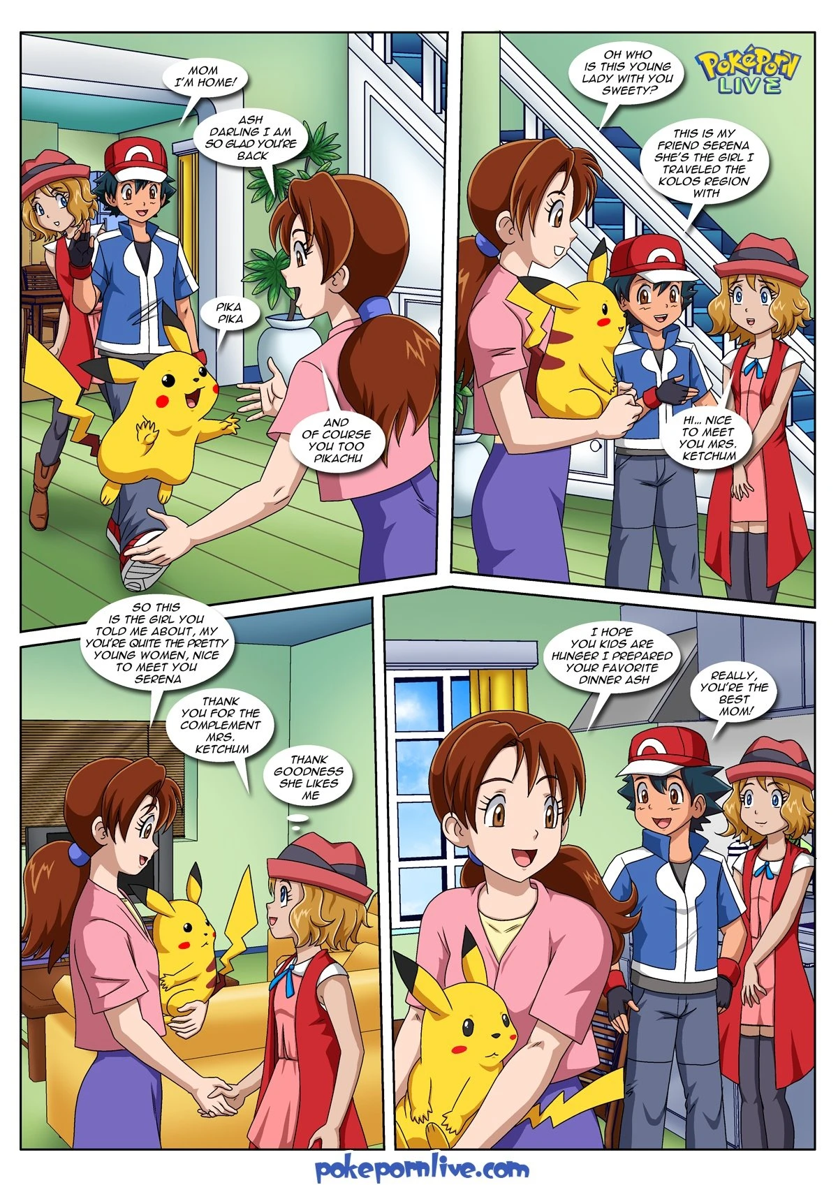 Mistress Ketchum's PokeBitches porn comic picture 3