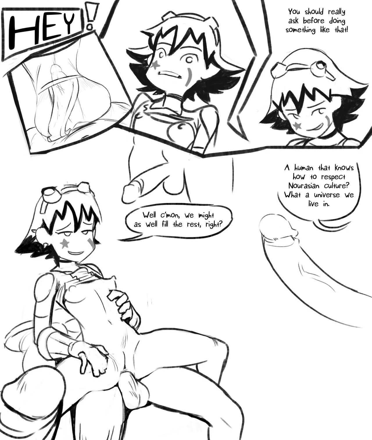 Molly 10hr Star Racers are the sluttiest porn comic picture 5