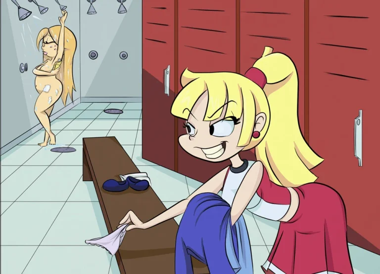 Molly's Nude School Adventure porn comic picture 1